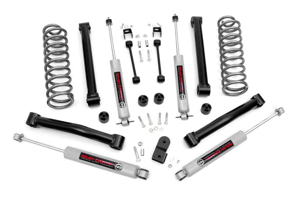 Rough Country 3.5 Inch Lift Kit V-8 Motor Fits Jeep Grand Cherokee Zj 4WD (93-98) 632.20