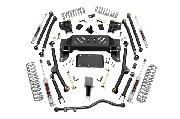 Rough Country 4 Inch Lift Kit Long Arm Fits Jeep Grand Cherokee Zj 4WD (1993-1998) 90222