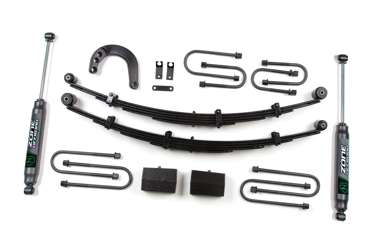 ZONE 4 Inch Lift Kit Fits Chevy/gmc 1/2 Ton Truck/suv 77-87 4WD C10N