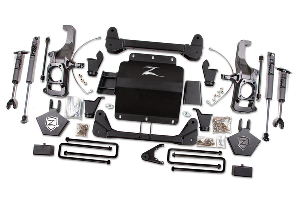 ZONE 5 Inch Lift Kit Fits Chevy Silverado & GMC Sierra 2500HD 11-19 4WD C12F