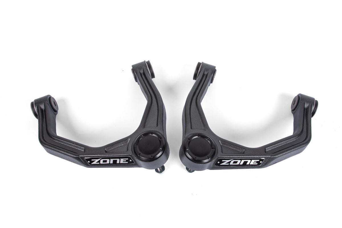 ZONE Upper Control Arm Kit Adventure Series Fits Chevy Silverado & GMC Sierra 1500 19-26 C2321
