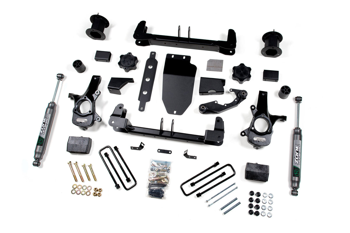 ZONE 14-16 Fits GM 1500 4WD 4.5in Alum/stamped Arms C28N