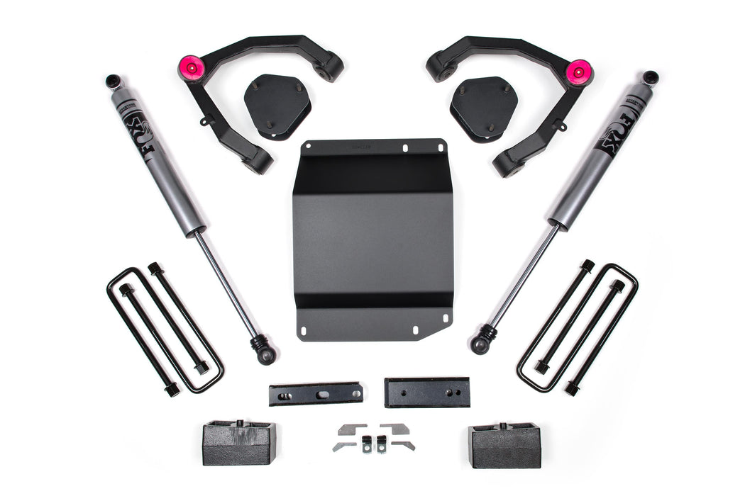 Zone Offroad 3.5 Inch Lift Kit Chevy Silverado & GMC Sierra 1500 (07-13) 4WD