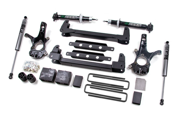 ZONE 6.5 Inch Lift Kit Fits Chevy Silverado & GMC Sierra 1500 07-13 2WD C2F