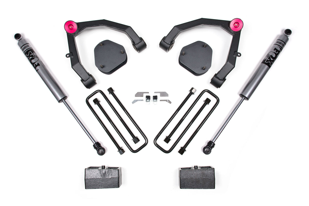 ZONE 3.5 Inch Lift Kit Fits Chevy Silverado & GMC Sierra 1500 07-13 2WD ZONC30F