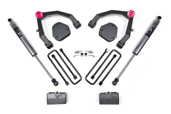 Zone 3.5 Inch Lift Kit Chevy Silverado & GMC Sierra 1500 07-13 2WD ZONC30F