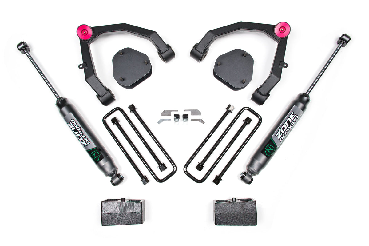 ZONE 07-13 Fits Chevy 1500 2WD 3.5in Uca System C30N