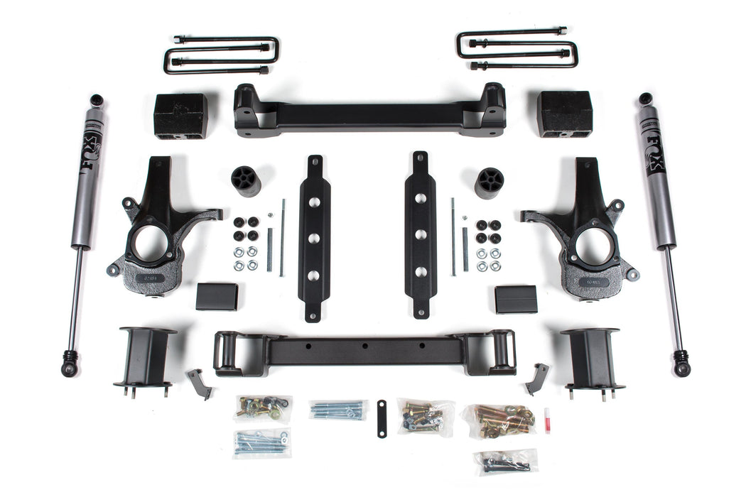 Zone Offroad 14-18 GM 1500 2WD 4.5in Alum/Stamped Arms Fox ZONC36F