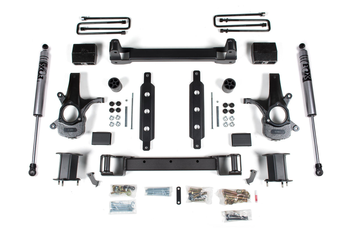 ZONE 14-18 Fits GM 1500 2WD 6.5in Alum/stamped Arms FOX C34F