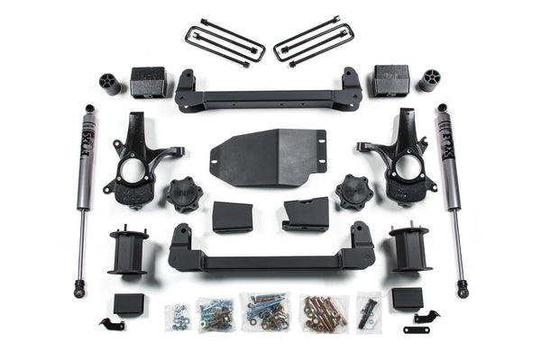 ZONE 07-13 Fits Chevy 1500 6.5in Lift System FOX C40F