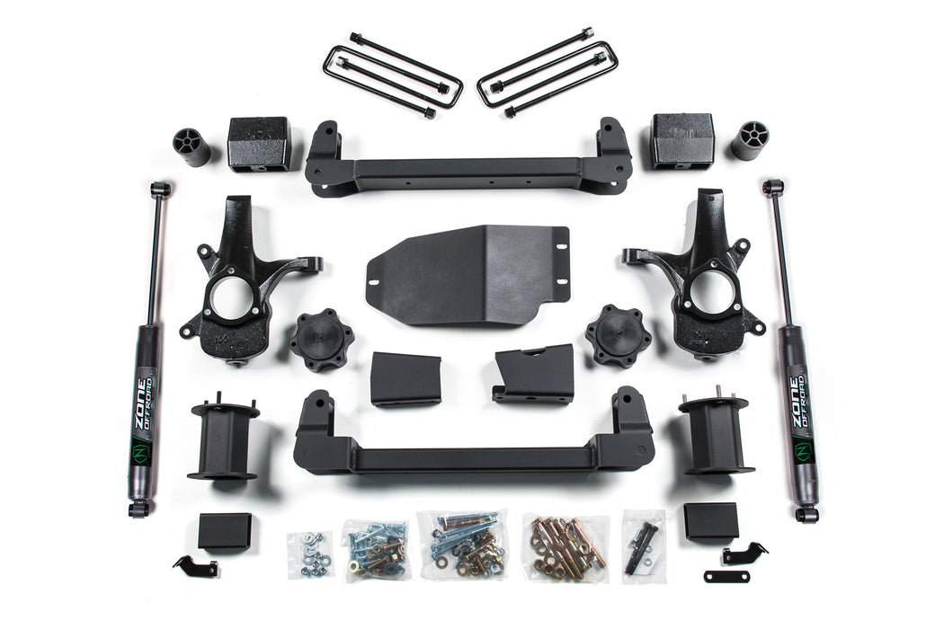 Zone Offroad 07-13 Chevy 1500 6.5in Lift System ZONC40N