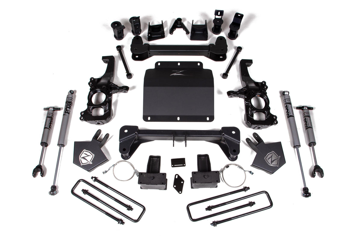 ZONE 2020 Fits Chevy/gm 2500HD/3500HD 5in Suspension System W/ Overload C50F