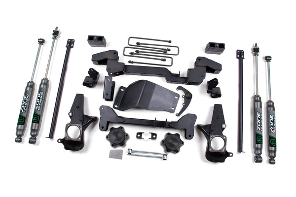 ZONE 01-10 Fits GM K2500 HD 6in Suspension System C4N