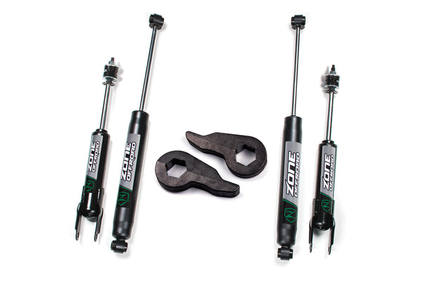 ZONE 99-06 Fits Chevy/gmc 1500 2in Torsion Bar Key Kit Nitro Shocks C52N