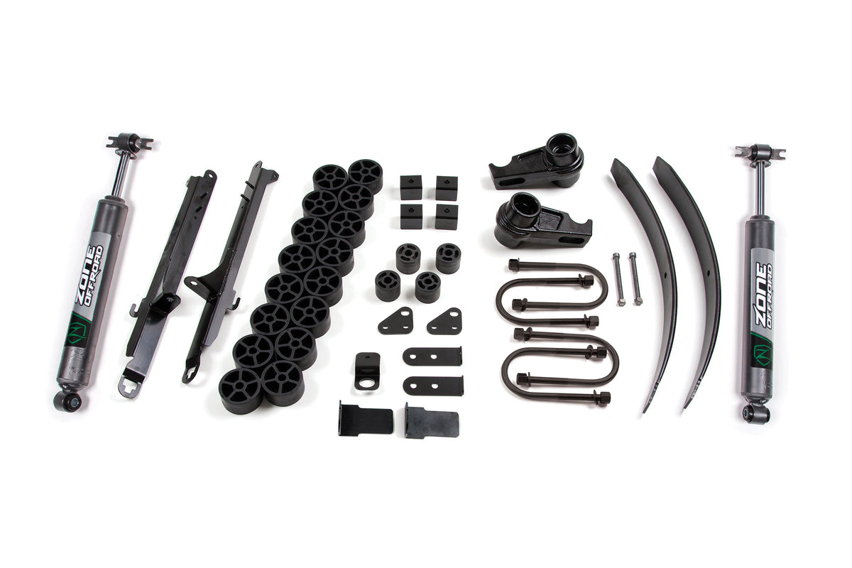 ZONE 08-12 Fits Chevy Colorado/gmc Canyon 3.5in Combo Kit Nitro Shocks C55N