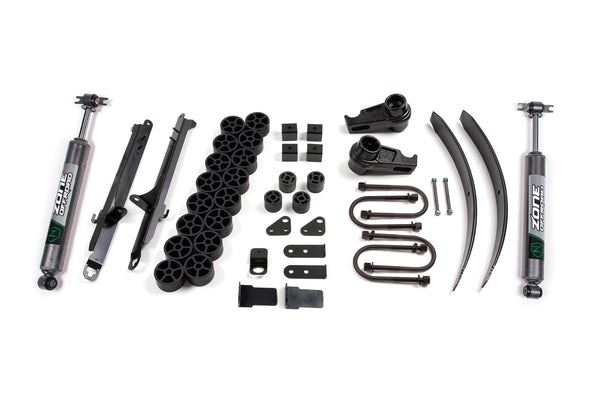 ZONE 08-12 Fits Chevy Colorado/gmc Canyon 3.5in Combo Kit Nitro Shocks C55N