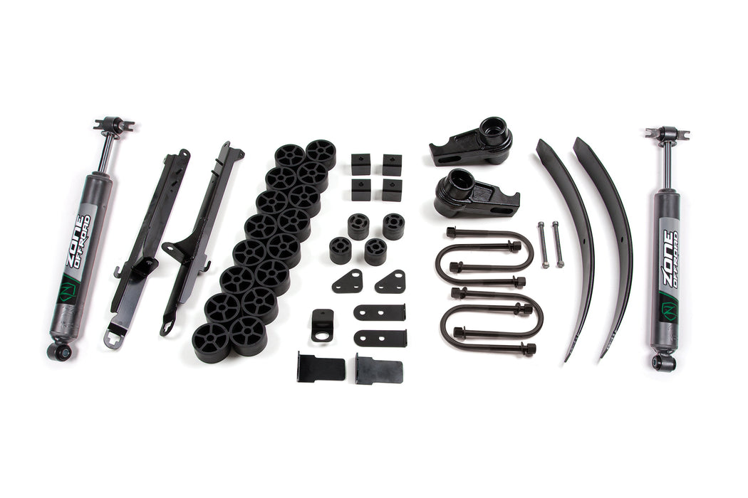Zone Offroad 08-12 Chevy Colorado/GMC Canyon 3.5in Combo Kit Nitro Shocks ZONC55N