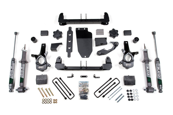 ZONE 14-18 Fits Chevy/gmc 1500 Silverado/sierra 4WD 6.5in Strut Alum/stamped Arms C60N