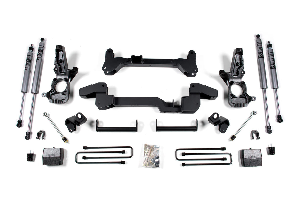 Zone Offroad 6 Inch Lift Kit Chevy Silverado & GMC Sierra 2500HD (01-10) 2WD