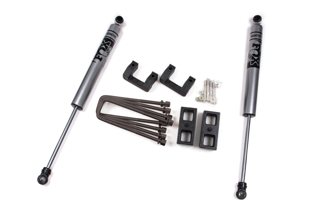 Zone Offroad 07-13 Chevy/GMC 1500 2in Torsion Bar Key Kit Fox Shocks ZONC63F