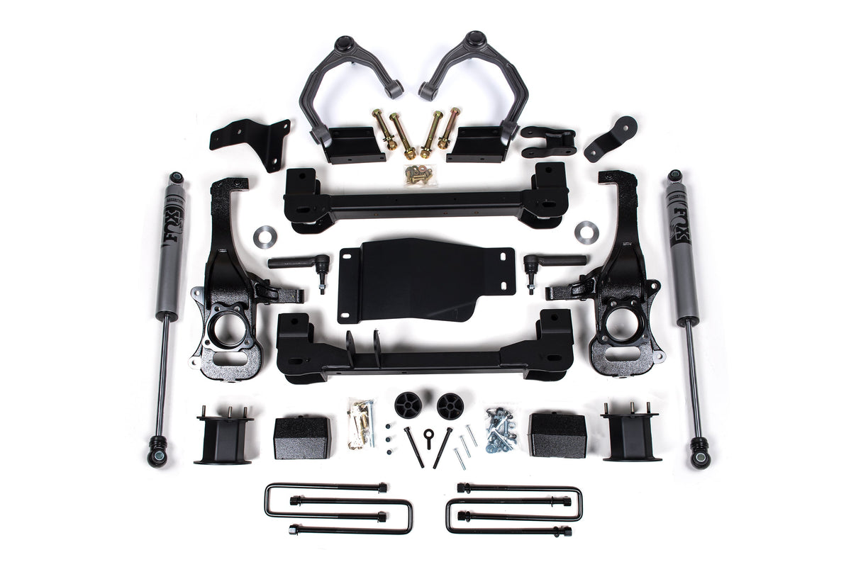 ZONE 4 Inch Lift Kit Fits Chevy Silverado & GMC Sierra 1500 19-24 4WD C67F