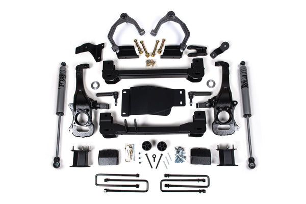 Zone 4 Inch Lift Kit Chevy Silverado & GMC Sierra 1500 19-24 4WD C67F