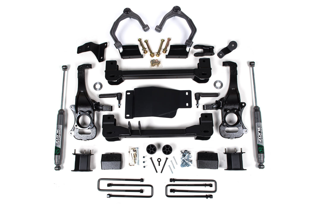 Zone Offroad 19-23 GM 1500 4in Suspension System ZONC67N