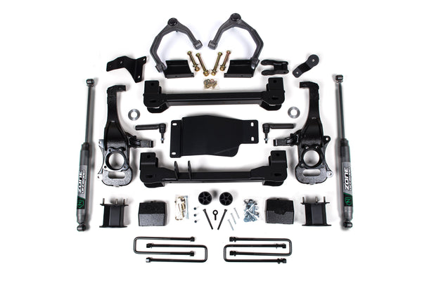 ZONE 2019-2024 Fits Chevy/gm Trail Boss / AT4 1500 4WD 4" Suspension System C69N