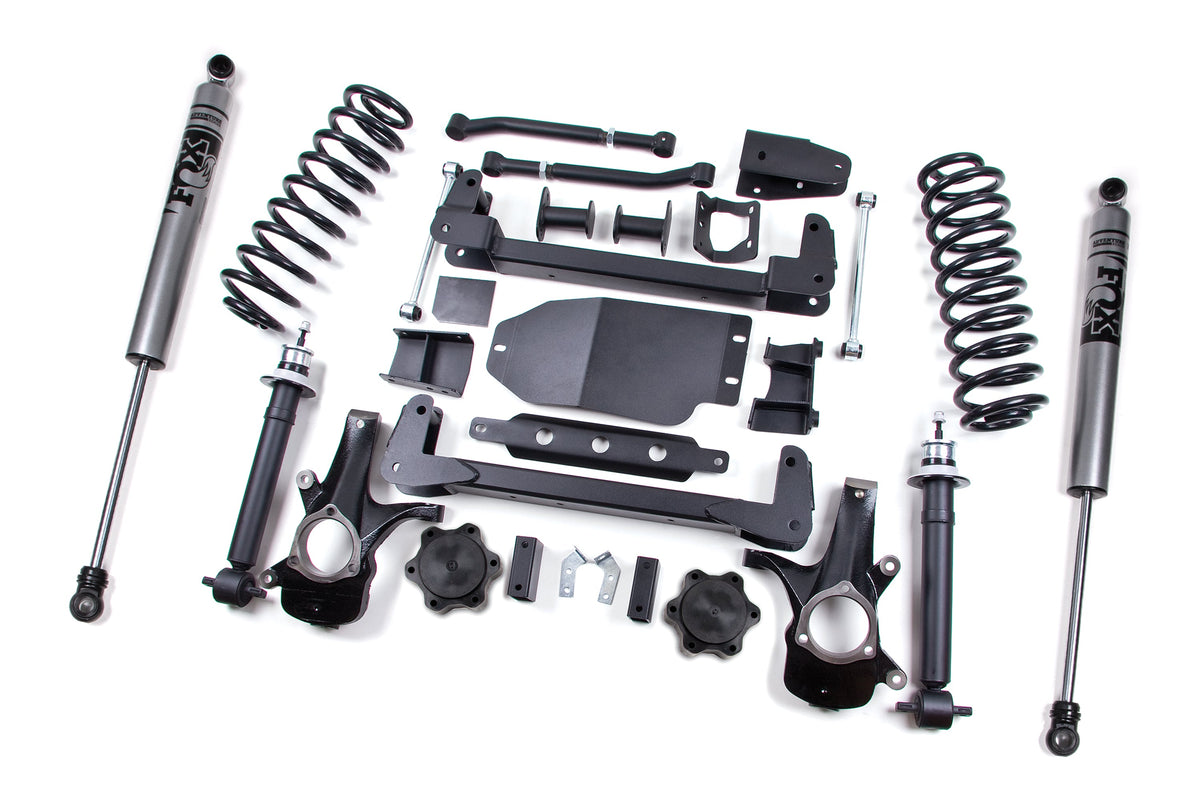 ZONE 6.5 Inch Lift Kit Fits Chevy/gmc Avalanche, Suburban, Tahoe, Or Yukon 1500 07-14 4WD C6F