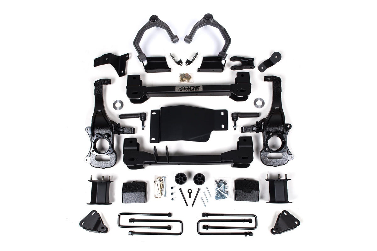 ZONE 4 Inch Suspension Lift Kit Fits Chevy 1500 ZR2 Or GMC 1500 AT4X 22-24 4WD ZONC73