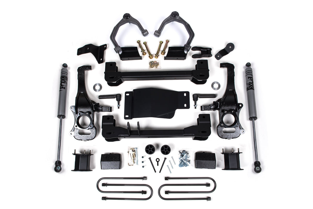 Zone Offroad 4 Inch Lift Kit Chevy Silverado & GMC Sierra 1500 (25-26) 4WD