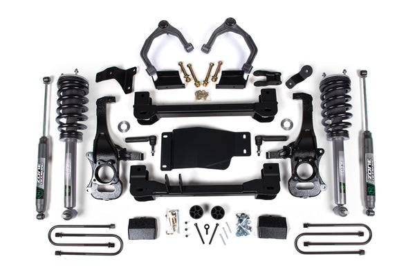 Zone 4 Inch Lift Kit Chevy Silverado & GMC Sierra 1500 25-26 4WD Loaded Strut ZONC79LN