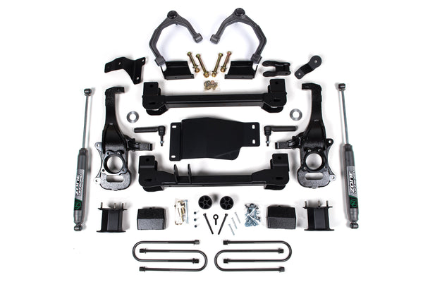 Zone 2025 Chevy/gmc 1500 4WD 4" Suspension Lift Kit, 3" Rear, Block Spacer Front, Nitro Rear Shock ZONC79N