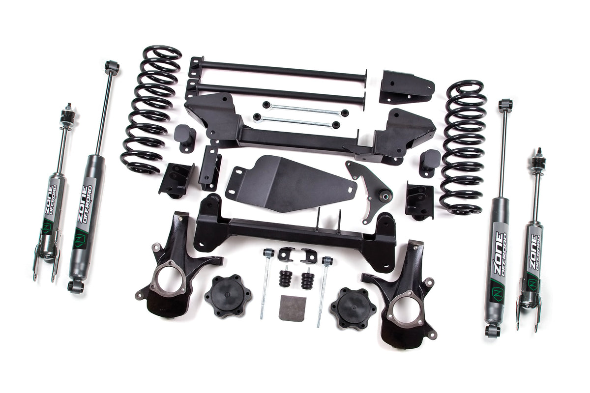 ZONE 99-06 Fits GM Tah/yuk/sub 6in Suspension Sys C7N