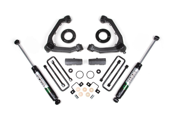 Zone 3 Inch Lift Kit Chevy Colorado Trail Boss & GMC Canyon AT4 23-26 4WD Nitro Series ZONC84N