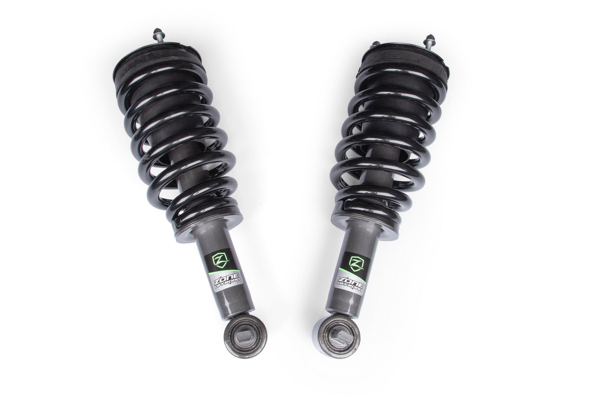 ZONE 2 Inch Leveling Kit Loaded Strut Cevy Silverado & Fits GMC Sierra 1500 07-18 ZONC86LN