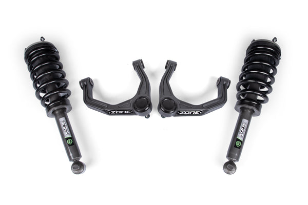 Zone 2 Inch Leveling Kit Chevy Silverado Or GMC Sierra 1500 19-26 Loaded Strut ZONC88LN