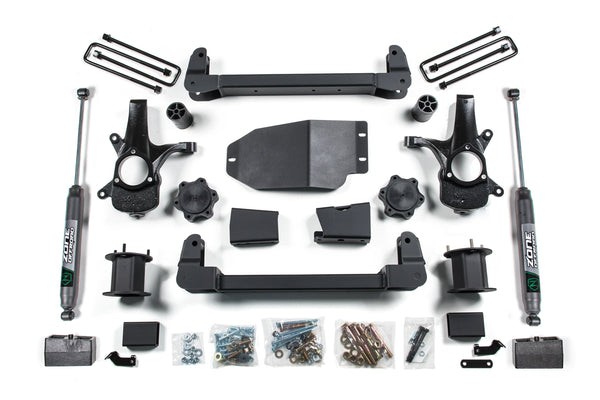 Zone 4.5 Inch Lift Kit Chevy Silverado & GMC Sierra 1500 07-13 4WD Nitro Series ZONC91N