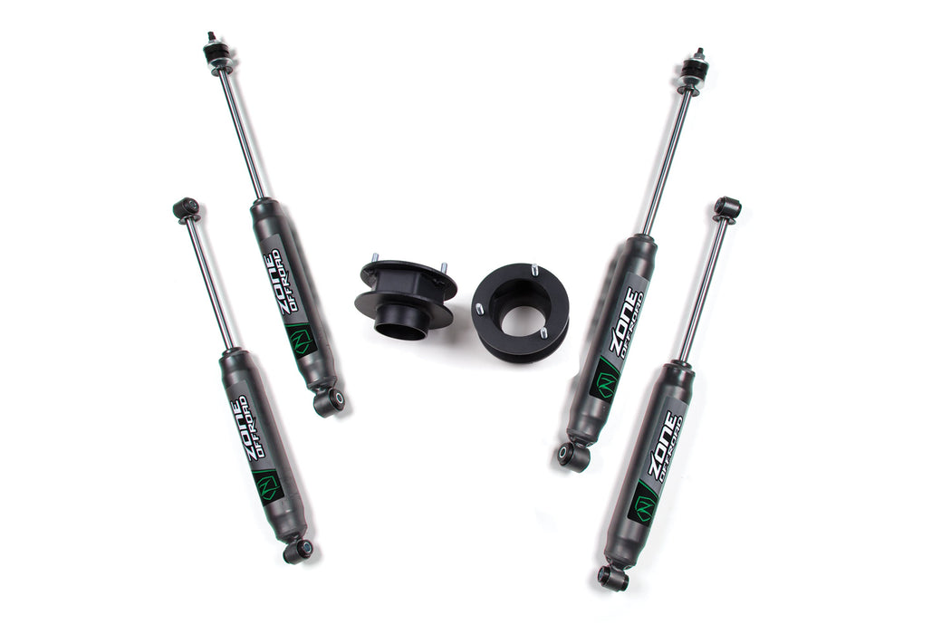 Zone 2001 Ram 1500, 2001-2002 Ram 2500/3500 4wd Leveling Kit Nitro Shocks