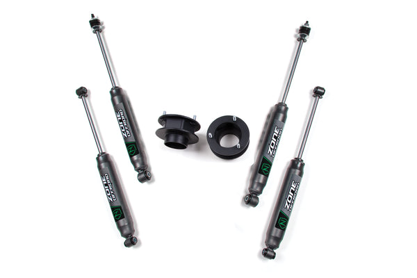 Zone 2009-2013 RAM 2500, 2009-2012 RAM 3500 4WD Leveling Kit, Nitro Shocks ZOND130N