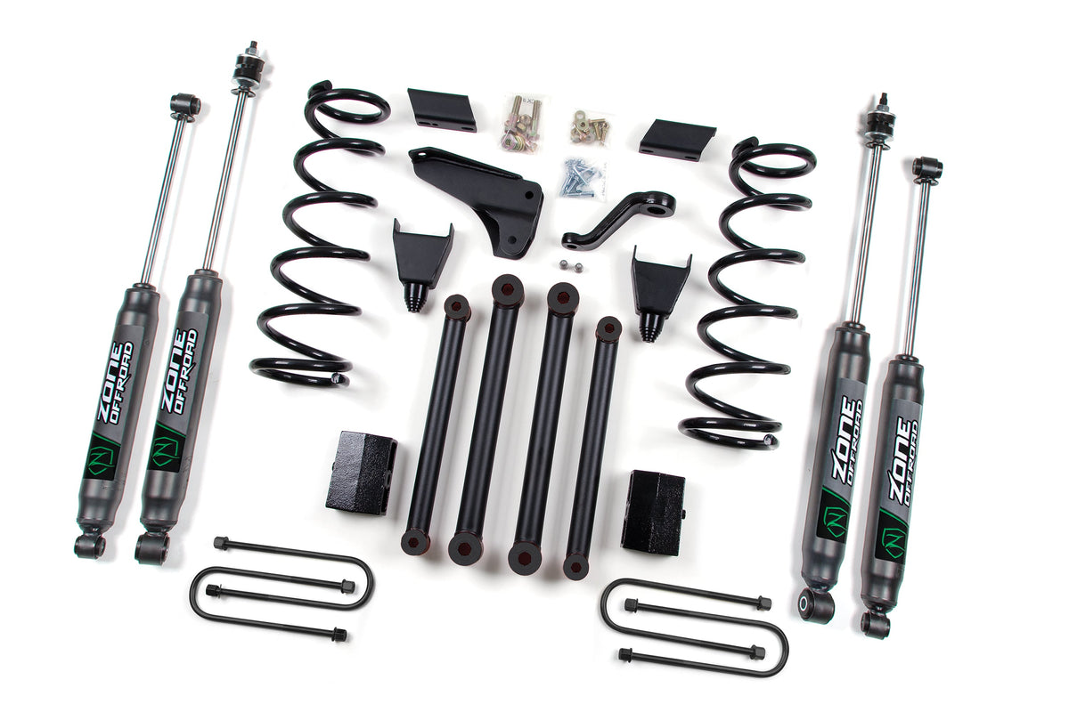 ZONE 10-13 Fits RAM 2500 Powerwagon 4WD 3in Suspension Lift System Nitro D131N