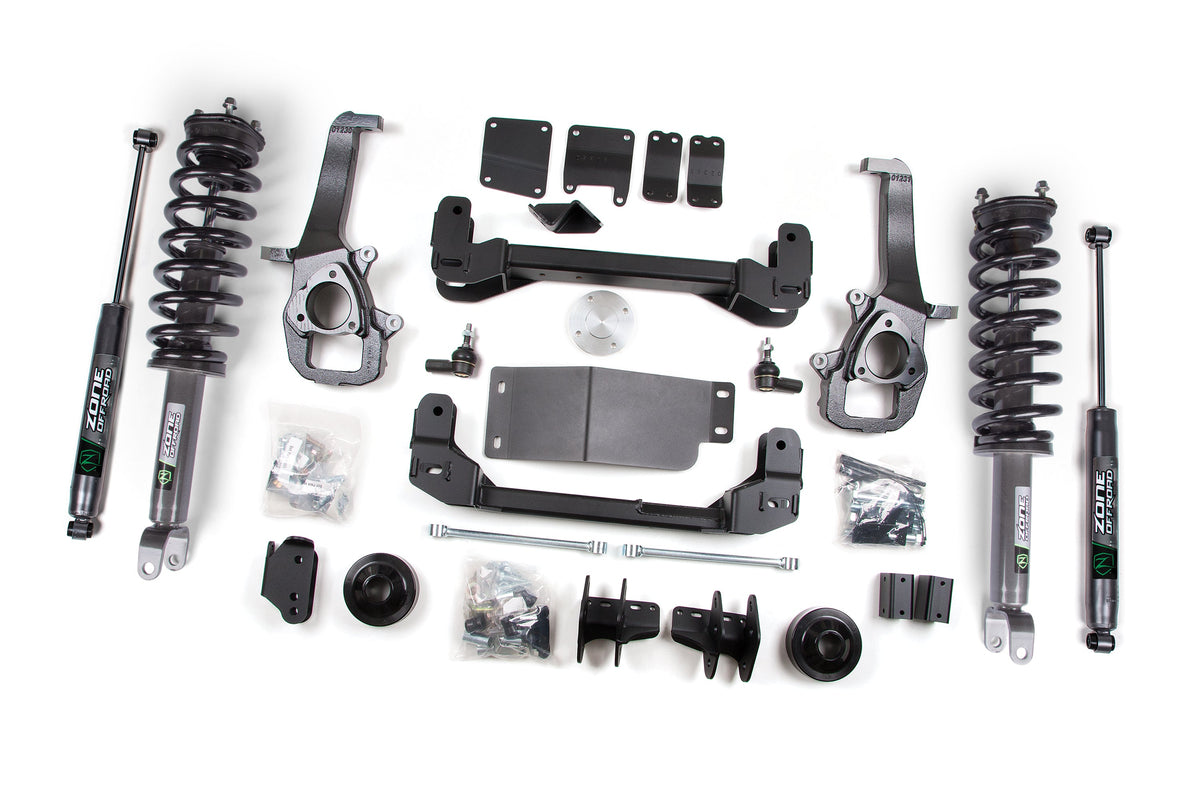 ZONE 4 Inch Lift Kit Fits RAM 1500 2012 4WD 2 Inch Coil Spacer ZOND20LN