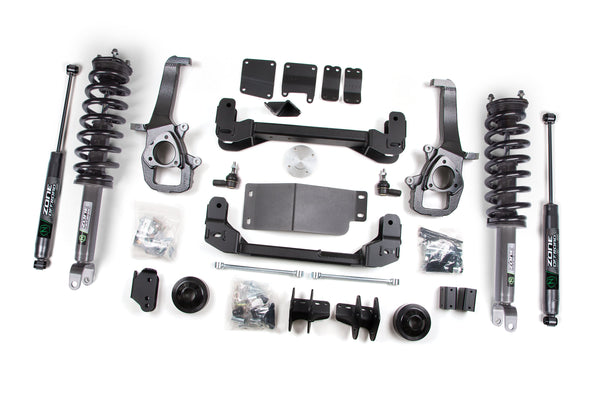Zone 4 Inch Lift Kit RAM 1500 2012 4WD 2 Inch Coil Spacer ZOND20LN