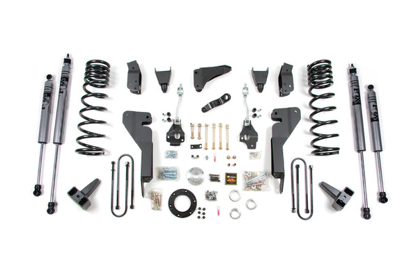 Zone 2008 Dodge 2500 8" Suspension Lift Kit w/4" Axle-dsl Front Coils, Rear Blocks FOX 2.0 Shocks ZOND31F