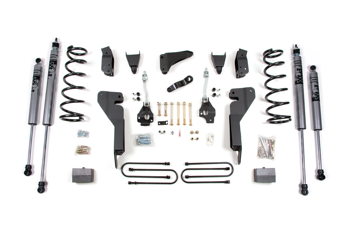 ZONE 2003-2007Dodge 2500 6" Suspension Lift Kit w/4" Axle-dsl Front Coil, Rear Block FOX 2.0 FOX Adventure Series Shocks ZOND27F