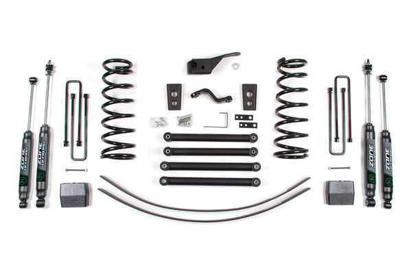 Zone 2500 5in Kit, Fits 2000-2002 Dodge D47N