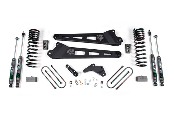 ZONE 13-18 Fits RAM 3500 4.5in Radius Arm Lift System 2in Rear Block D136N