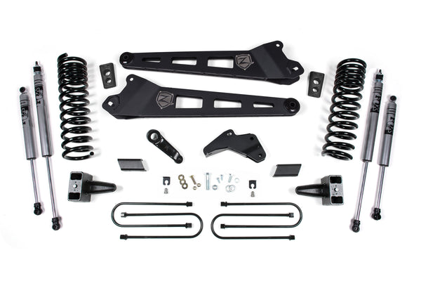 Zone 6.5 Inch Lift Kit W/ Radius Arm RAM 3500 13-18 4WD Diesel ZOND57F