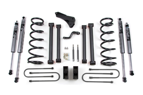 Zone 2009 Dodge 2500 & 3500 5" Suspension Lift Kit Front Coil, Rear Block FOX 2.0 Shocks ZOND7F