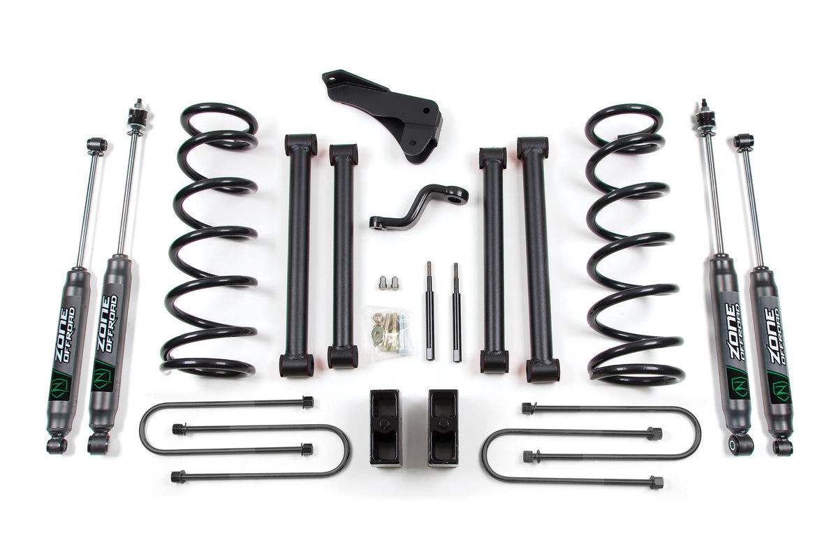 ZONE & 1 Ton 5in Kit, Fits 2008 Fits Dodge 3/4 D6N